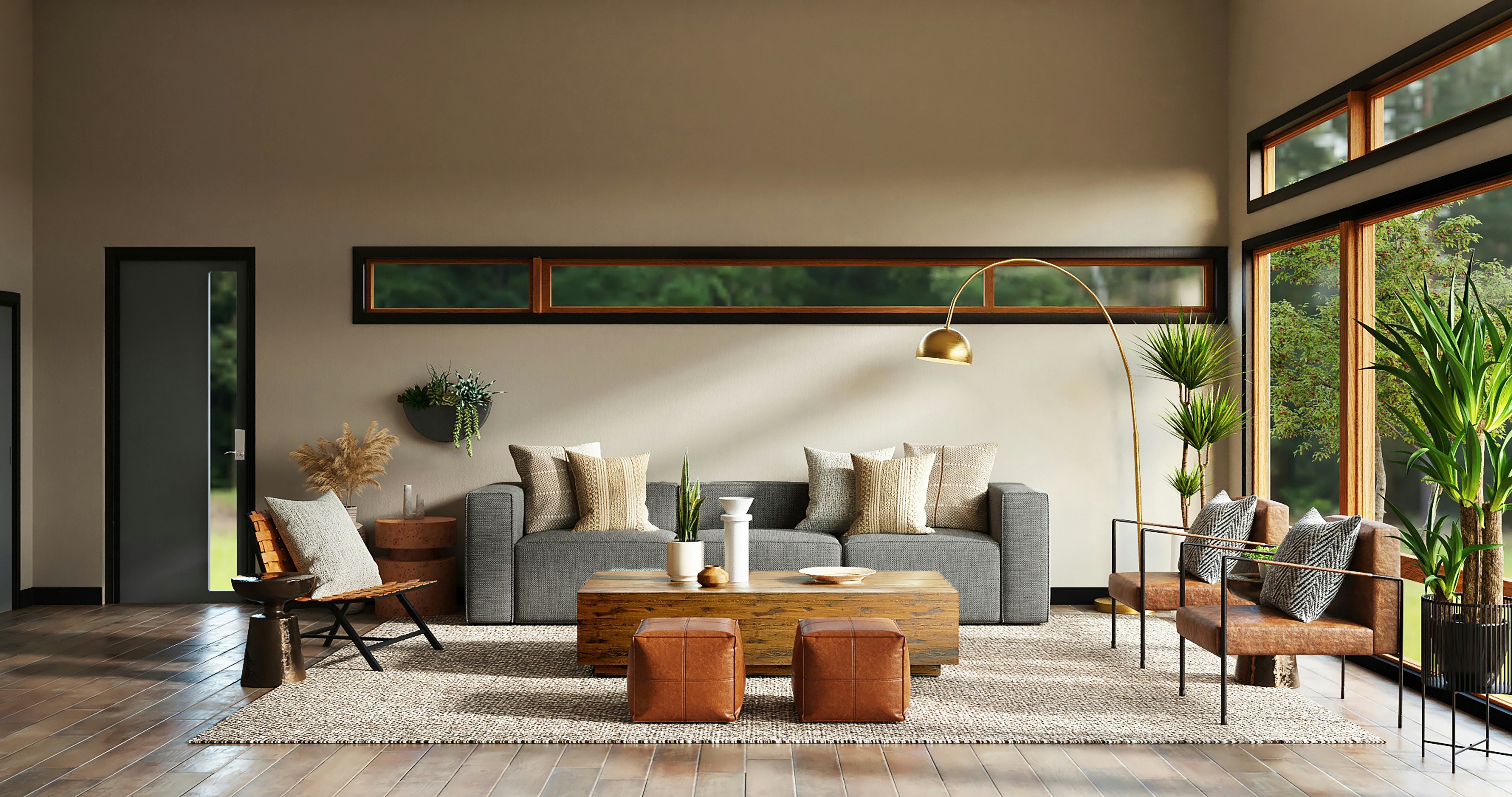 Moderne, durch Home Staging inszenierte Luxus-Immobilie in Baden-Württemberg für den erfolgreichen Verkauf mit NESTRA Smart Property Marketing